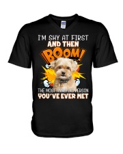Annoying - Shorkie V-Neck T-Shirt tile
