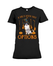 Options - Japanese Chin 2 Premium Fit Ladies Tee tile
