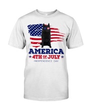 American 4th july - Schipperke Classic T-Shirt front