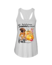 Into Fall - Puggle 1 Ladies Flowy Tank tile