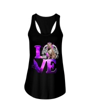 Heaven Love - American Bully Ladies Flowy Tank tile