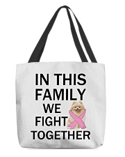 Fight Together - Pomeranian All-Over Tote tile