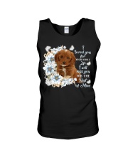 Rest Of Mine - RED Cockapoo Unisex Tank tile