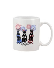 American Doberman Mug tile