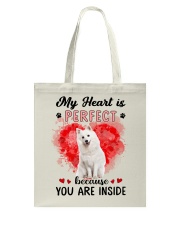 Perfect - Japanese Spitz Tote Bag tile