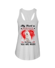 Perfect - Japanese Spitz Ladies Flowy Tank tile