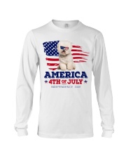 American 4th july - Bichon Frise Long Sleeve Tee tile