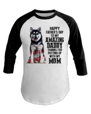 Father Day - Husky Baseball Tee tile