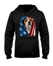 American flag - American Bulldog Hooded Sweatshirt tile