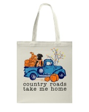 Blue Car - BLACK Cane Corso Tote Bag tile
