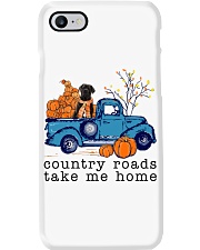 Blue Car - BLACK Cane Corso Phone Case tile