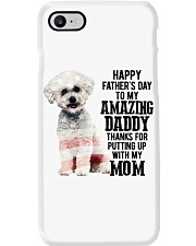Father Day - Bichon Frise Phone Case tile