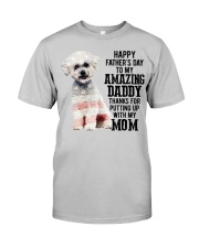 Father Day - Bichon Frise Classic T-Shirt front