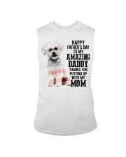 Father Day - Bichon Frise Sleeveless Tee tile