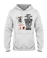Father Day - Bichon Frise Hooded Sweatshirt tile