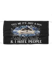 Hate People - Pomsky Mask tile