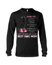 Thanks For - BLACK Labrador Long Sleeve Tee tile