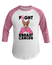 Fight Cancer - Basenji Baseball Tee tile