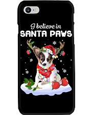 Santa Reindeer - Papillon 1 Phone Case tile