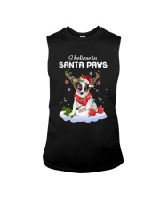 Santa Reindeer - Papillon 1 Sleeveless Tee tile