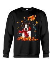 Flying Scarf - BRINDLE Boston Terrier Crewneck Sweatshirt tile