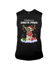 Santa Reindeer - Yorkshire Terrier 3 Sleeveless Tee tile