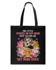 The Little - Morkie Tote Bag tile
