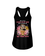 The Little - Morkie Ladies Flowy Tank tile