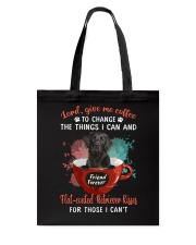 Give Me Coffee - Flat-coated Retriever Tote Bag tile