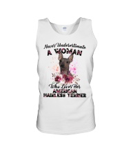 Love Her - American Hairless Terrier Unisex Tank tile