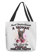 Love Her - American Hairless Terrier All-Over Tote tile