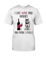 Three People - husky Premium Fit Mens Tee tile