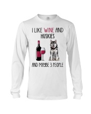 Three People - husky Long Sleeve Tee tile