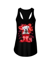 Valentine Pot - Dogo Argentino Ladies Flowy Tank tile