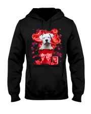 Valentine Pot - Dogo Argentino Hooded Sweatshirt tile