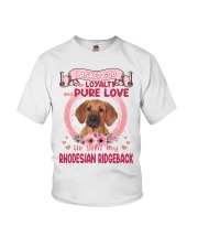 Loyalty - Rhodesian Ridgeback Youth T-Shirt tile