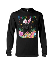 Happy Easter - BLACK Toy Poodle Long Sleeve Tee tile