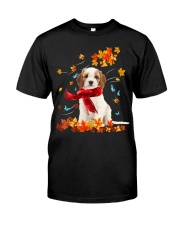 Flying Scarf - Cavapoo 1 Premium Fit Mens Tee tile