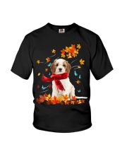 Flying Scarf - Cavapoo 1 Youth T-Shirt tile