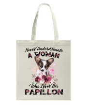 Love Her - Papillon 1 Tote Bag tile