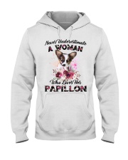 Love Her - Papillon 1 Hooded Sweatshirt tile