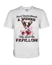 Love Her - Papillon 1 V-Neck T-Shirt tile