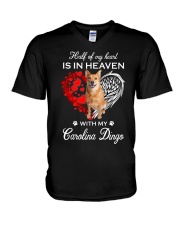 In Heaven - Carolina Dingo V-Neck T-Shirt tile