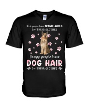 Happy People - Berger Picard V-Neck T-Shirt tile