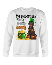 Lucky Charm - Dobermann Crewneck Sweatshirt tile