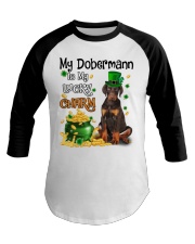 Lucky Charm - Dobermann Baseball Tee tile