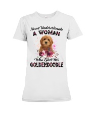Love Her - RED Goldendoodle Premium Fit Ladies Tee tile