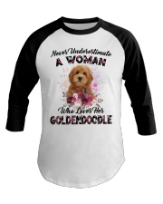 Love Her - RED Goldendoodle Baseball Tee tile