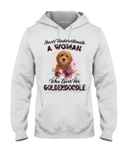 Love Her - RED Goldendoodle Hooded Sweatshirt tile