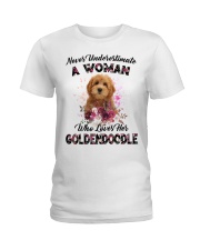 Love Her - RED Goldendoodle Ladies T-Shirt tile